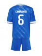 Real Madrid Eduardo Camavinga #6 Replika Tredje Kläder Barn 2025-26 Kortärmad (+ byxor)